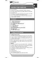 Preview for 3 page of kiwy SPF 1 SA-AT Instruction Manual