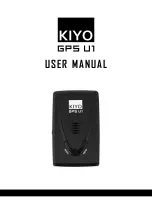 Preview for 1 page of Kiyo GPS U1 User Manual