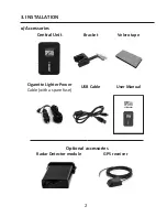 Preview for 4 page of Kiyo GPS800 User Manual