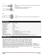 Preview for 3 page of KJM A860-V Installation Manual