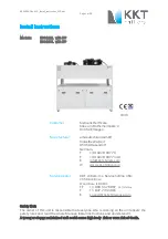 KKT chillers ECO 133 L Install Instructions Manual preview