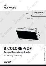 Preview for 1 page of KKT KOLBE Bicolore-V2 User Manual