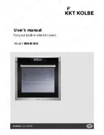 KKT KOLBE EB8401ED User Manual preview