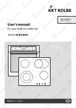 Предварительный просмотр 23 страницы KKT KOLBE EH6010ED User Manual