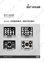 Preview for 31 page of KKT KOLBE EMG601ED User Manual