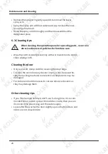 Preview for 28 page of KKT KOLBE GS452VI User Manual