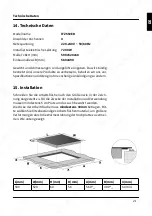 Предварительный просмотр 21 страницы KKT KOLBE IFZ592ED Instruction And Installation Manual