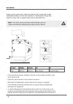 Preview for 48 page of KKT KOLBE IFZ592ED Instruction And Installation Manual