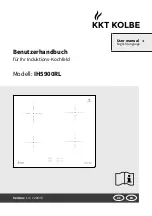 Preview for 1 page of KKT KOLBE IH5900RL User Manual