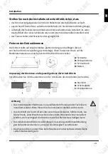 Предварительный просмотр 21 страницы KKT KOLBE IND290 Instruction And Installation Manual