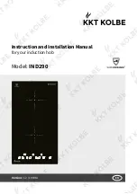 Предварительный просмотр 25 страницы KKT KOLBE IND290 Instruction And Installation Manual