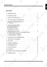 Preview for 5 page of KKT KOLBE IND5904FZ Instruction And Installation Manual