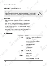 Preview for 18 page of KKT KOLBE IND5904FZ Instruction And Installation Manual