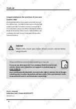 Preview for 30 page of KKT KOLBE IND5904FZ Instruction And Installation Manual