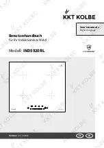 KKT KOLBE IND5920RL User Manual preview