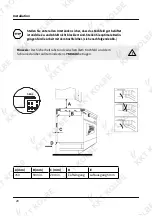 Preview for 20 page of KKT KOLBE IND5920RL User Manual