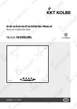 Preview for 25 page of KKT KOLBE IND5920RL User Manual