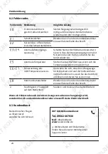 Preview for 24 page of KKT KOLBE IND8000RL Instruction And Installation Manual