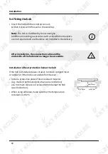 Preview for 60 page of KKT KOLBE IND8000RL Instruction And Installation Manual