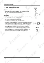 Preview for 14 page of KKT KOLBE IND9020RL User Manual