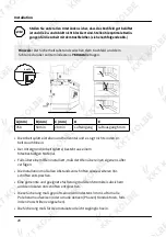 Preview for 20 page of KKT KOLBE IND9020RL User Manual