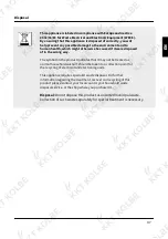 Предварительный просмотр 47 страницы KKT KOLBE IND9020RL User Manual