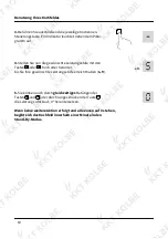 Preview for 10 page of KKT KOLBE KF5900IND-ED Instruction And Installation Manual