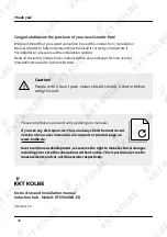 Preview for 28 page of KKT KOLBE KF5900IND-ED Instruction And Installation Manual