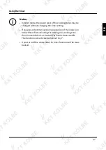 Предварительный просмотр 37 страницы KKT KOLBE KF5900IND-ED Instruction And Installation Manual