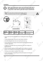 Предварительный просмотр 44 страницы KKT KOLBE KF5900IND-ED Instruction And Installation Manual