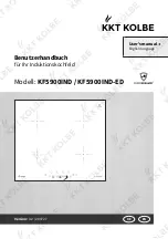 Preview for 1 page of KKT KOLBE KF5900IND Instruction And Installation Manual