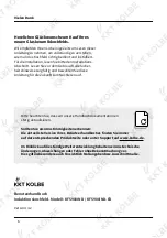 Предварительный просмотр 6 страницы KKT KOLBE KF5900IND Instruction And Installation Manual