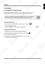 Preview for 17 page of KKT KOLBE KF5900IND Instruction And Installation Manual