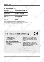 Preview for 30 page of KKT KOLBE KF5900IND Instruction And Installation Manual