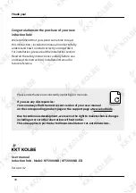 Preview for 38 page of KKT KOLBE KF5900IND Instruction And Installation Manual