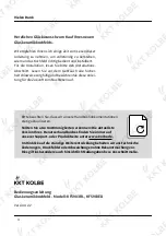 Preview for 4 page of KKT KOLBE KF5903ED Instruction And Installation Manual