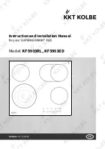 Preview for 25 page of KKT KOLBE KF5903ED Instruction And Installation Manual