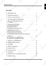 Preview for 5 page of KKT KOLBE KF592RL User Manual