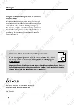 Preview for 28 page of KKT KOLBE KF592RL User Manual