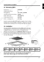 Preview for 19 page of KKT KOLBE KF9005RL Instruction And Installation Manual