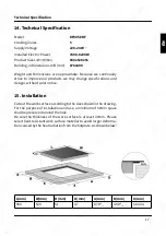 Предварительный просмотр 17 страницы KKT KOLBE KF905EDF Instruction And Installation Manual