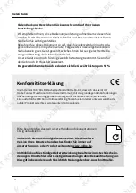 Preview for 4 page of KKT KOLBE PROFI FREE Series User Manual