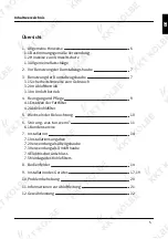 Preview for 5 page of KKT KOLBE PROFI FREE Series User Manual