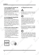 Предварительный просмотр 16 страницы KKT KOLBE Sinus Insel TC9 User Manual