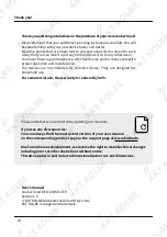 Предварительный просмотр 24 страницы KKT KOLBE Sinus Insel TC9 User Manual