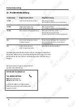 Предварительный просмотр 20 страницы KKT KOLBE SUPERKERAMIK IND9052FZ Instruction And Installation Manual