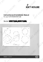 Предварительный просмотр 25 страницы KKT KOLBE SUPERKERAMIK KFS7725AL Instruction And Installation Manual