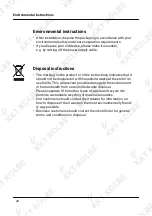 Preview for 28 page of KKT KOLBE WS1501S User Manual