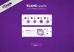 Klang KLANG:quelle Manual preview