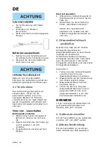 Preview for 12 page of KLARBACH 5050016 Instruction Manual